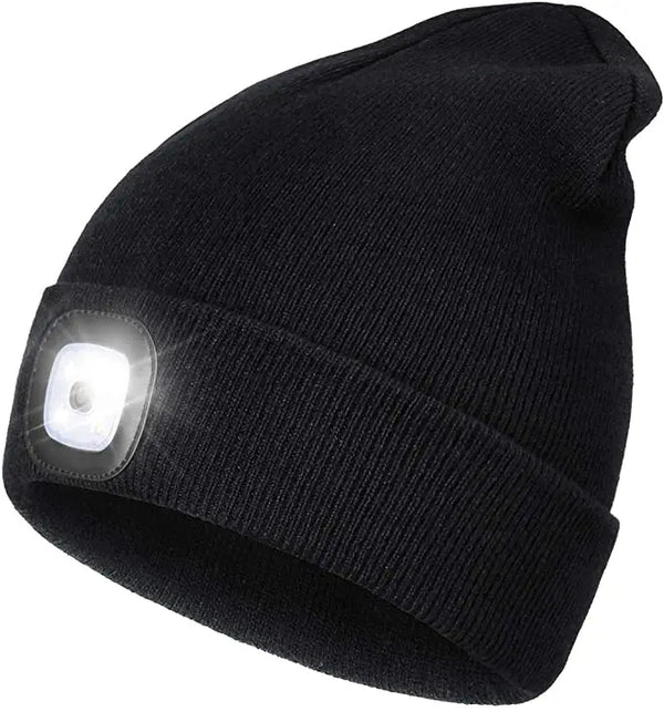 Warme LED Beanie Muts met Licht - Robin