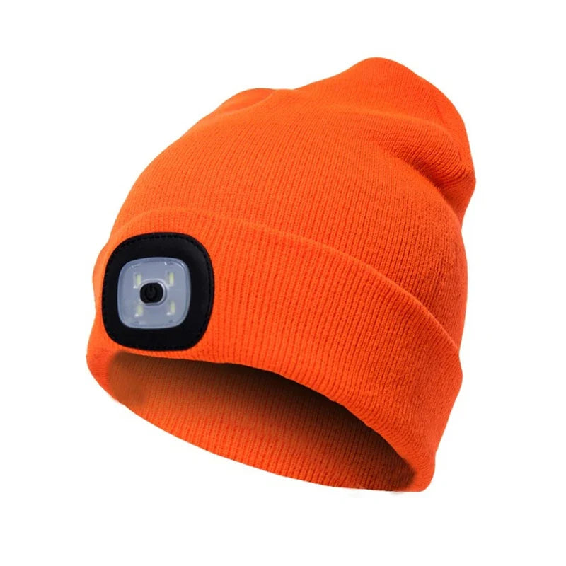 Warme LED Beanie Muts met Licht - Robin