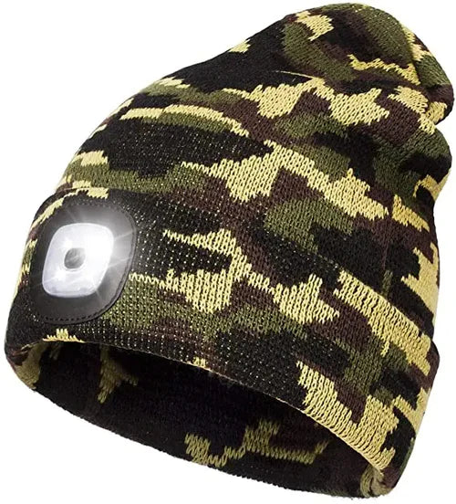 Warme LED Beanie Muts met Licht - Robin