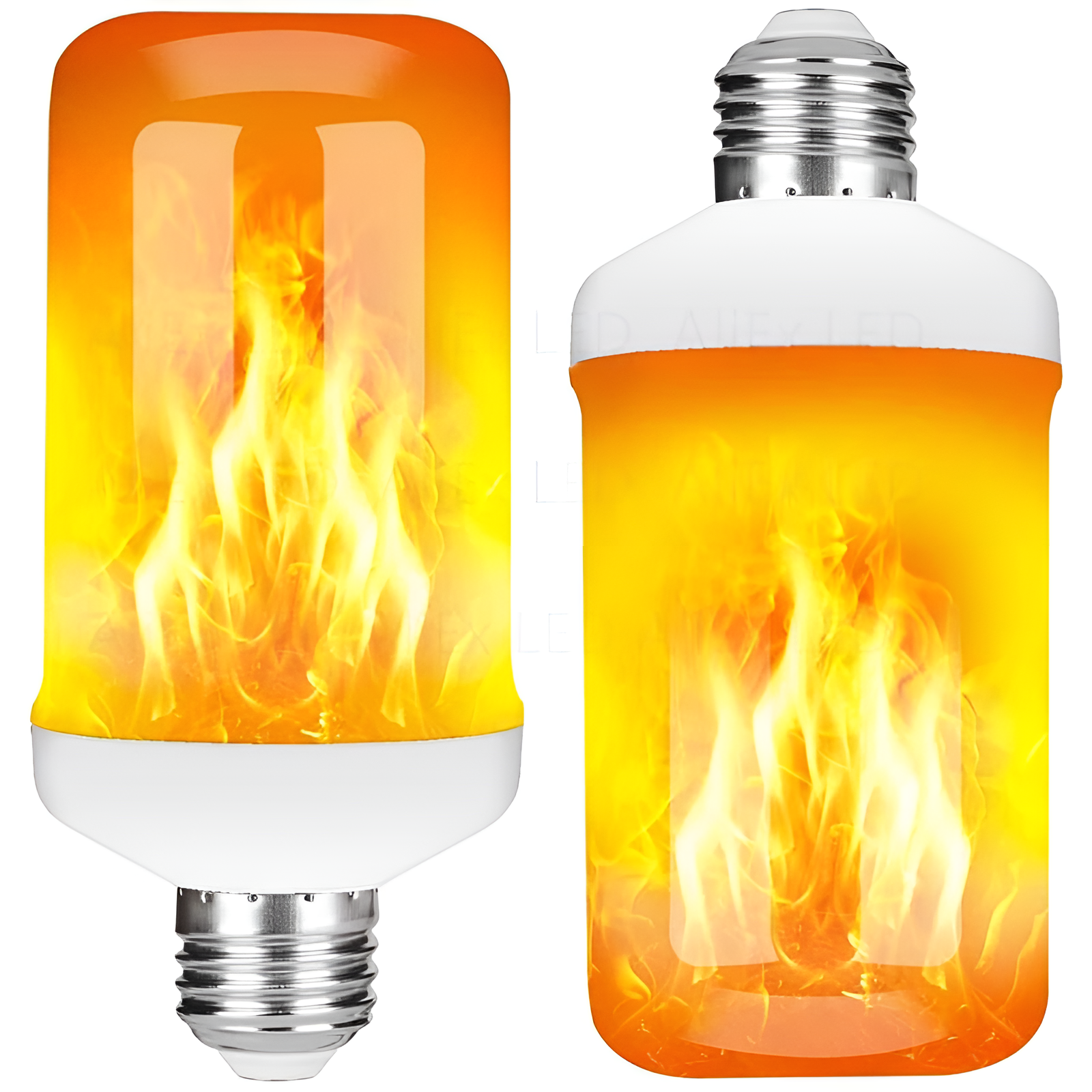 USB LED FLAME EFFECT LAMP - 9W SIMULATED FLAME BULB