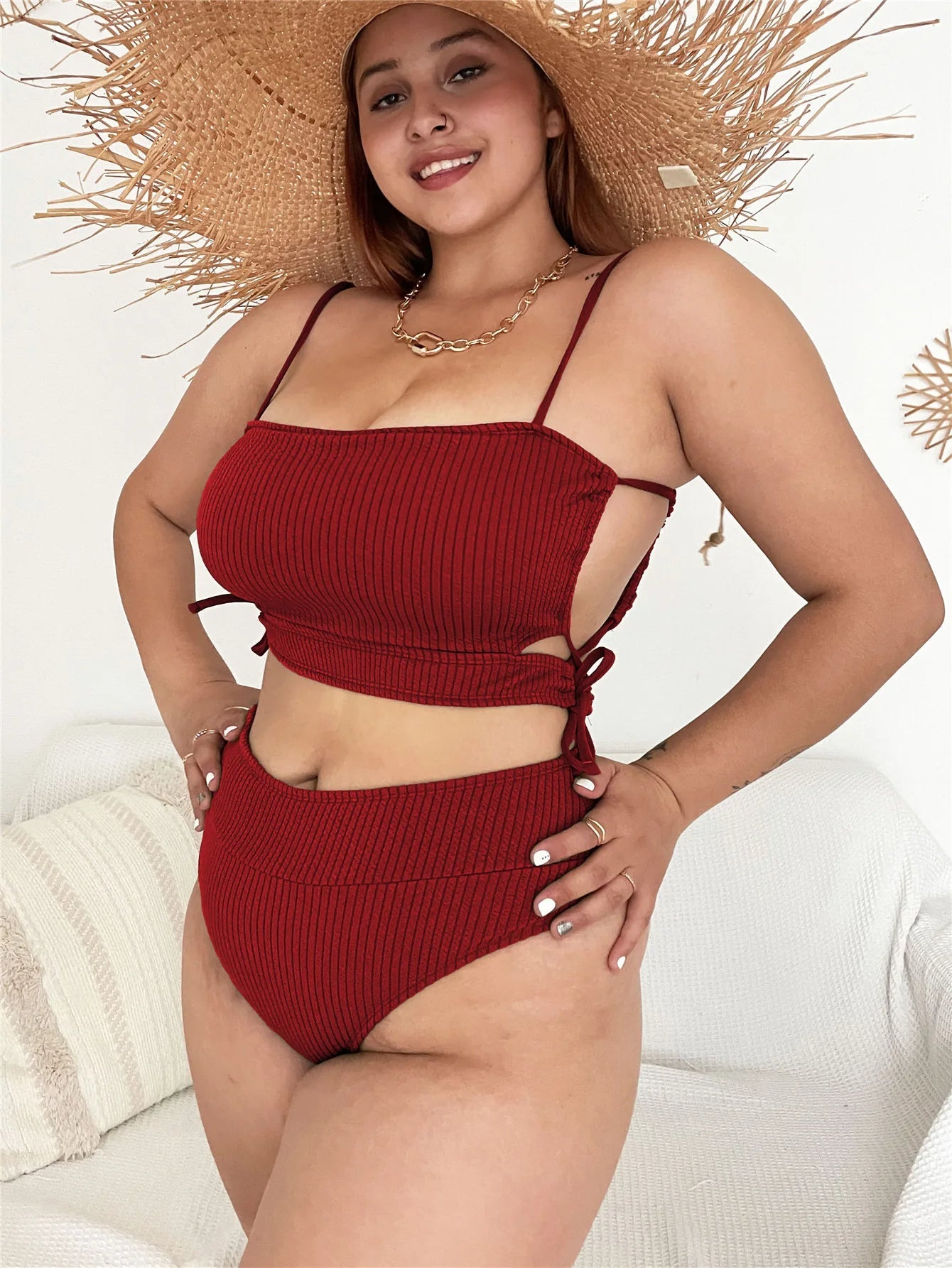 Vardi Dante™ Zoey Plus Size Bikini | Comfortabel & Stijlvol