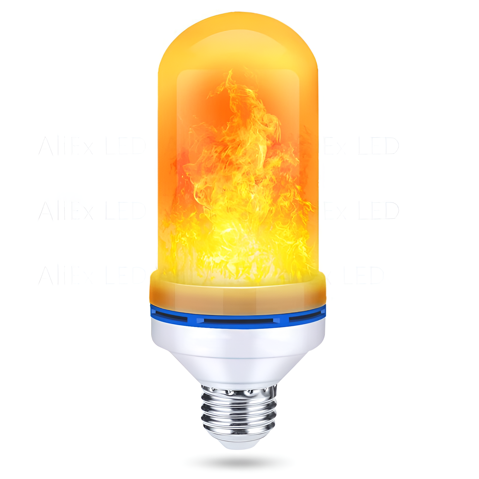 USB LED FLAME EFFECT LAMP - 9W SIMULATED FLAME BULB