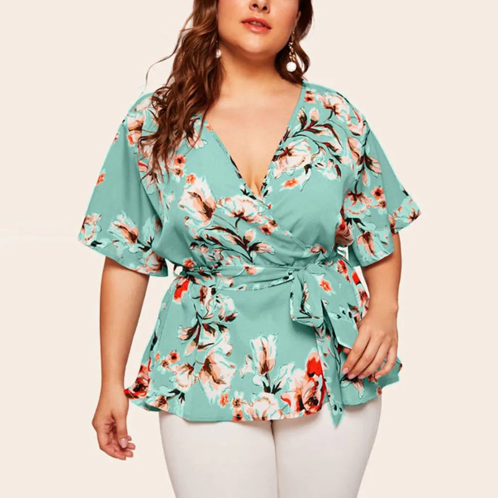 Vardi Dante™ Rubia Plus Size Blouse | Trendy & Comfortabel