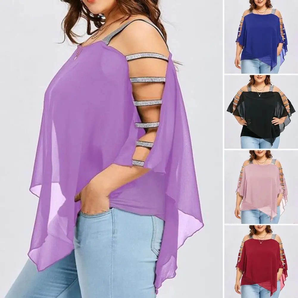 Vardi Dante™ Selina Plus Size Top | Stijlvol & Casual