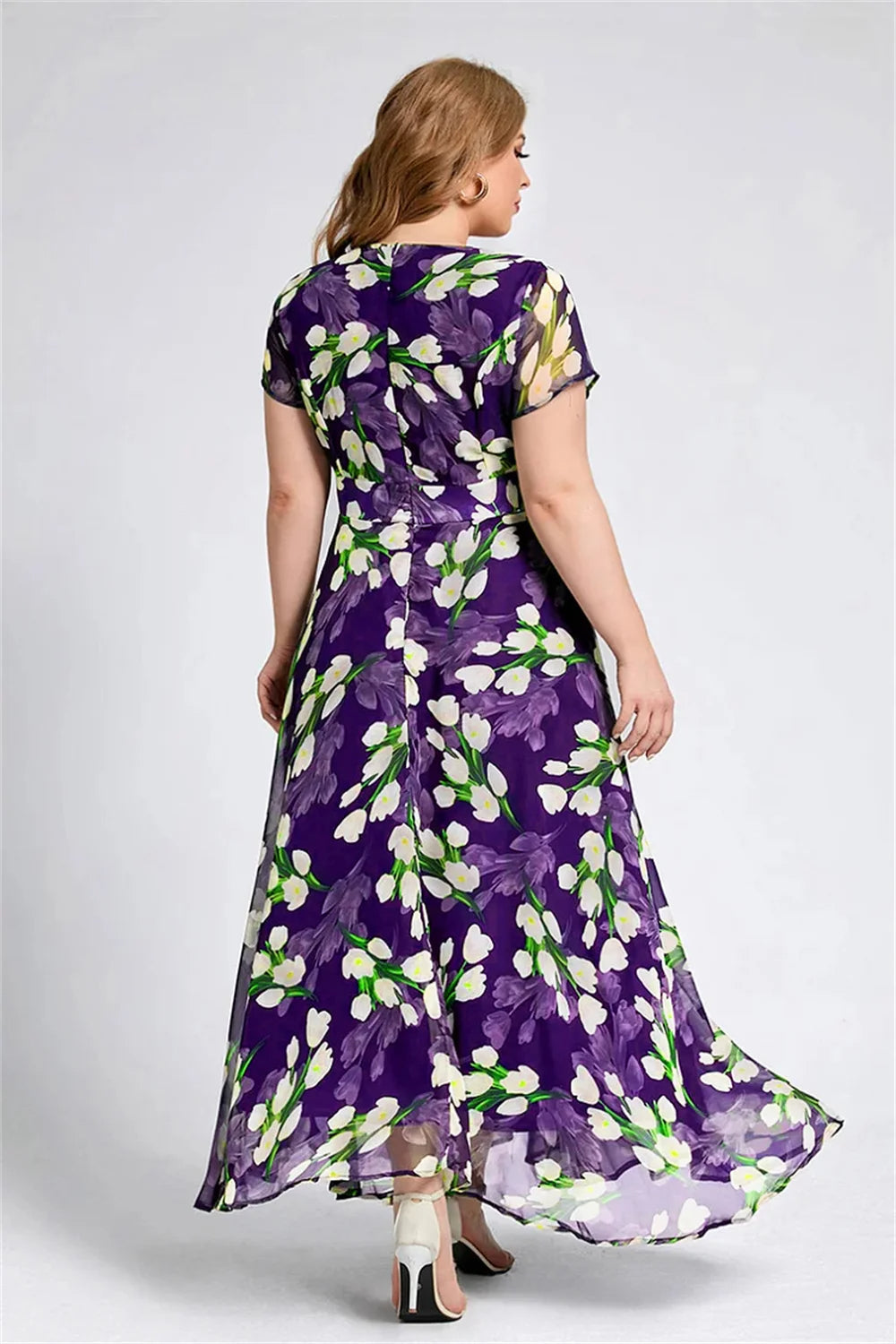 Vardi Dante™ Emelie Plus Size Jurk | Comfortabel & Vintage