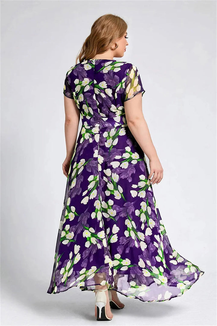 Vardi Dante™ Emelie Plus Size Jurk | Comfortabel & Vintage