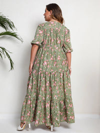 Vardi Dante™ Nikki Plus Size Jurk | Vintage & Casual