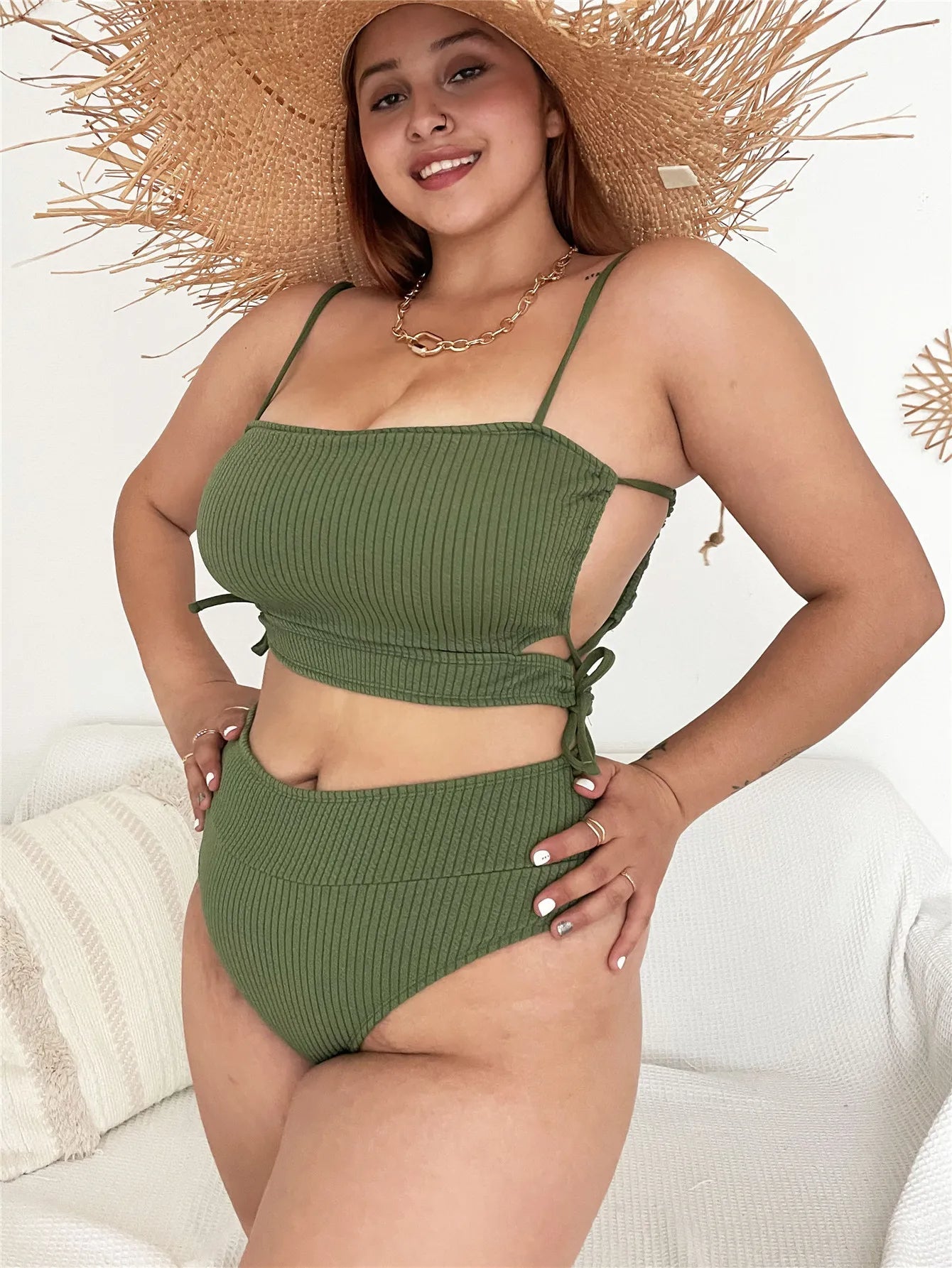 Vardi Dante™ Zoey Plus Size Bikini | Comfortabel & Stijlvol