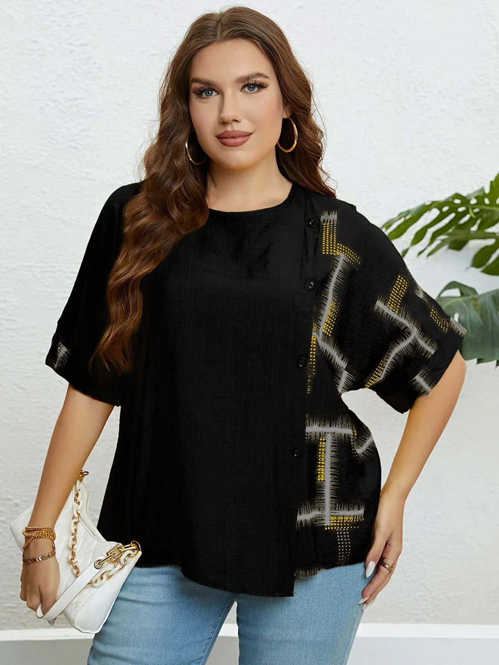 Vardi Dante™ Dorien Plus Size T-Shirt | Comfortabel & Casual