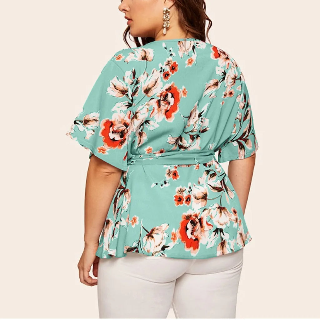 Vardi Dante™ Rubia Plus Size Blouse | Trendy & Comfortabel