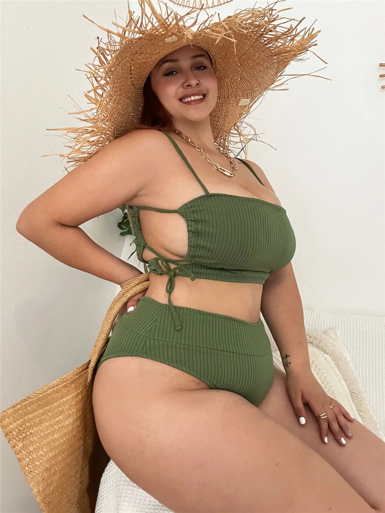 Vardi Dante™ Zoey Plus Size Bikini | Comfortabel & Stijlvol