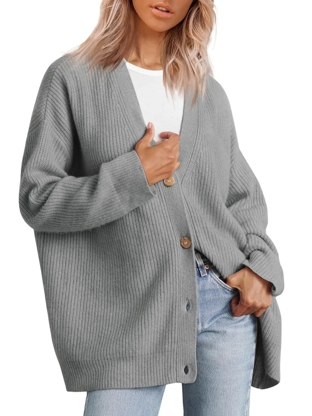 Dames Kasjmier Vest met V-hals – Sylvie
