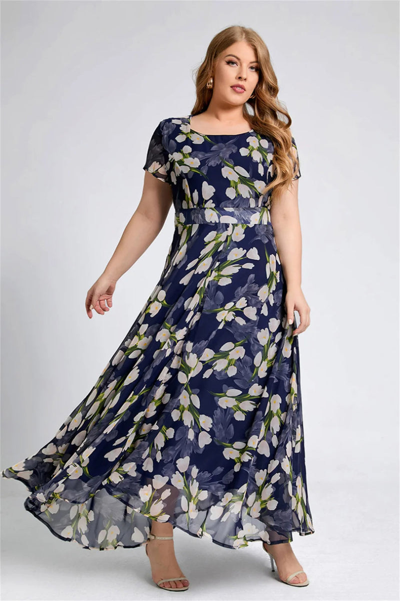 Vardi Dante™ Emelie Plus Size Jurk | Comfortabel & Vintage