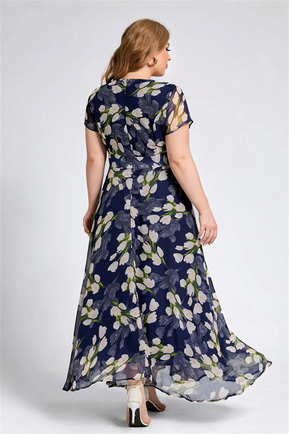 Vardi Dante™ Emelie Plus Size Jurk | Comfortabel & Vintage