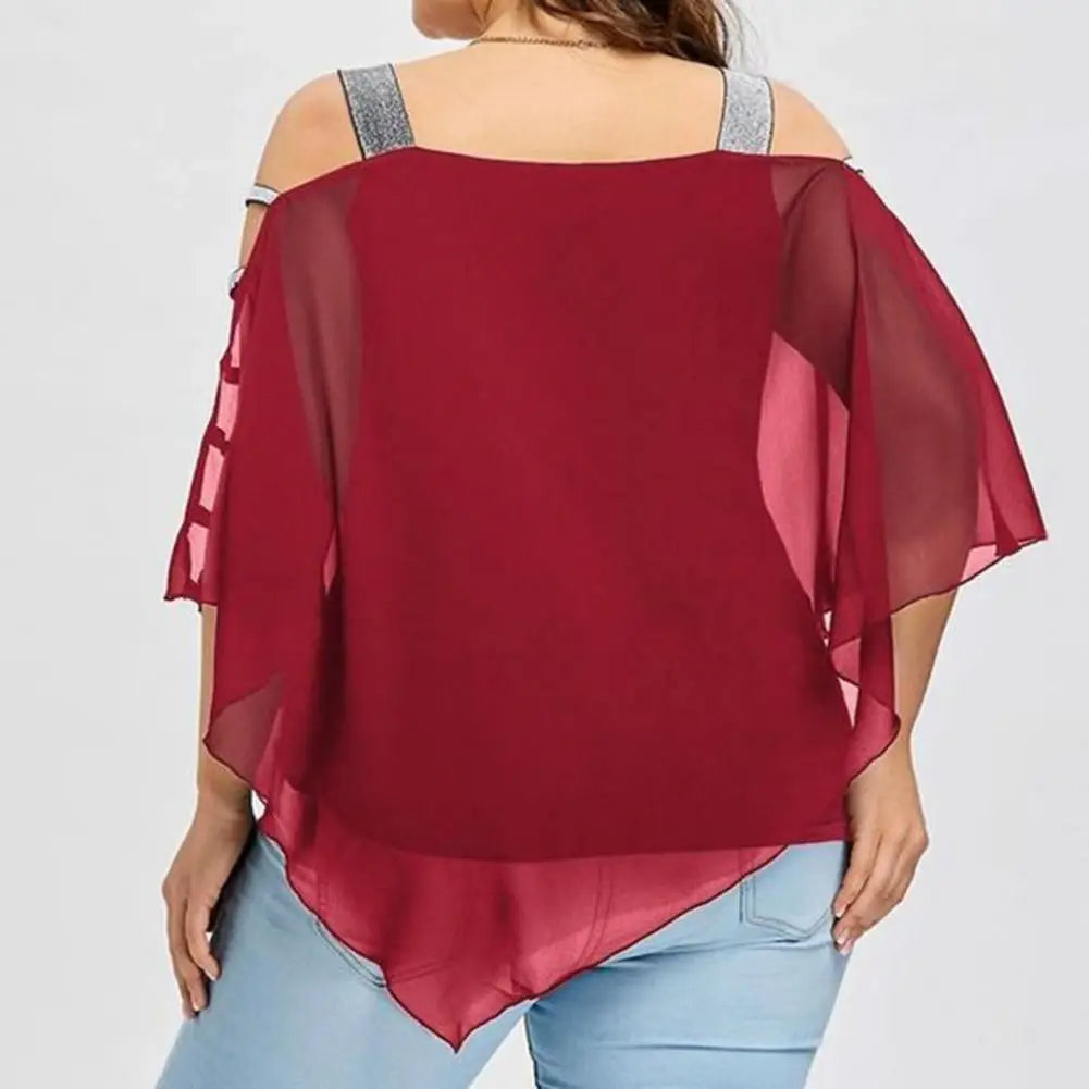 Vardi Dante™ Selina Plus Size Top | Stijlvol & Casual