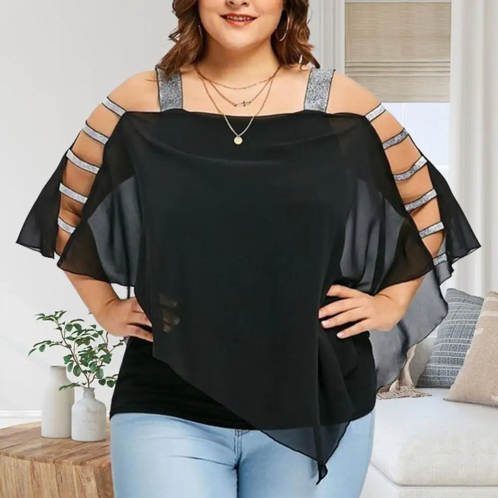 Vardi Dante™ Selina Plus Size Top | Stijlvol & Casual