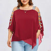 Vardi Dante™ Selina Plus Size Top | Stijlvol & Casual