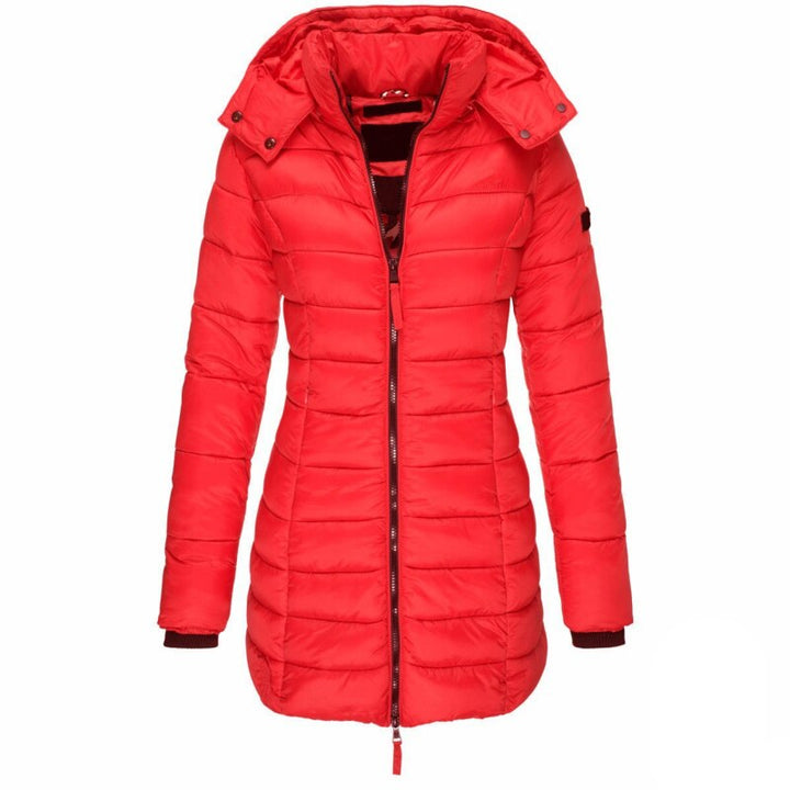 Warme Dames Donsjack met Capuchon - Olivia