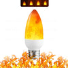 USB LED FLAME EFFECT LAMP - 9W SIMULATED FLAME BULB