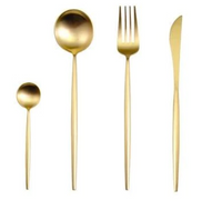 24-Delig RVS Goud-Zilver Luxe Bestek - RoyalGlow