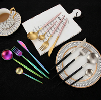 24-Delig RVS Goud-Zilver Luxe Bestek - RoyalGlow