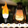 USB LED FLAME EFFECT LAMP - 9W SIMULATED FLAME BULB