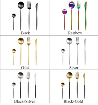 24-Delig RVS Goud-Zilver Luxe Bestek - RoyalGlow