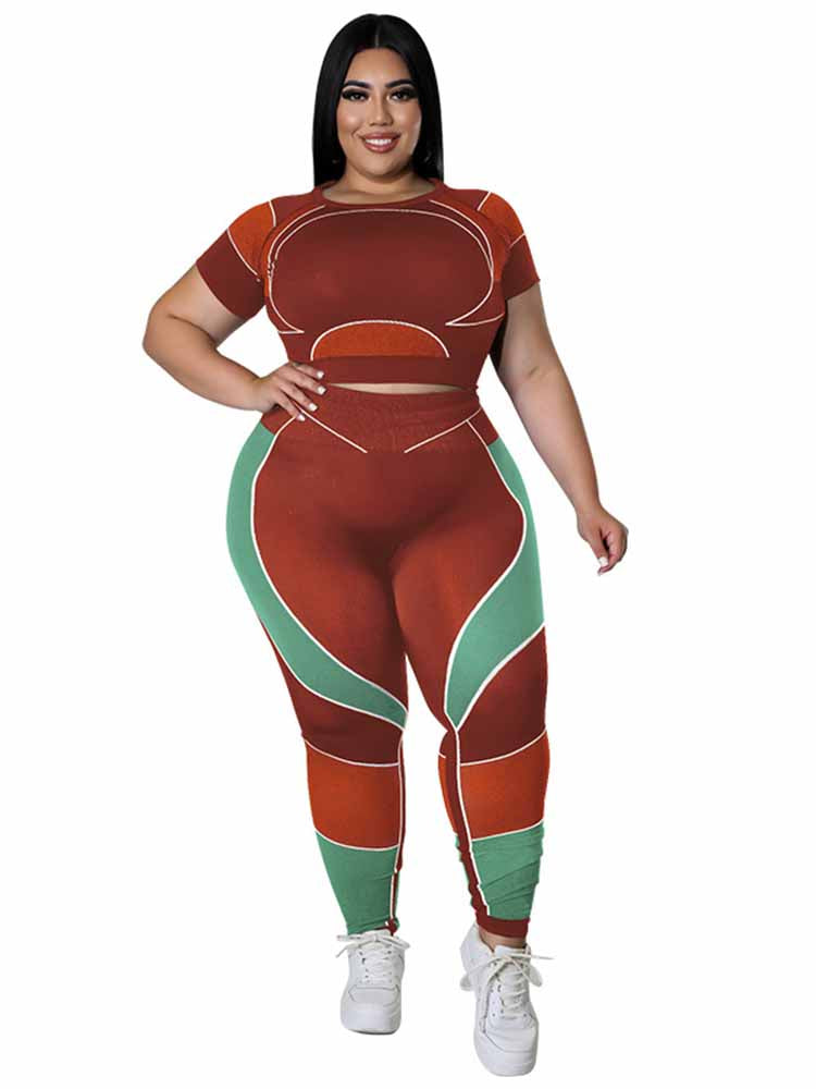 Vardi Dante™ Alessandra Plus Size Sportset | Sportief & Stijlvol