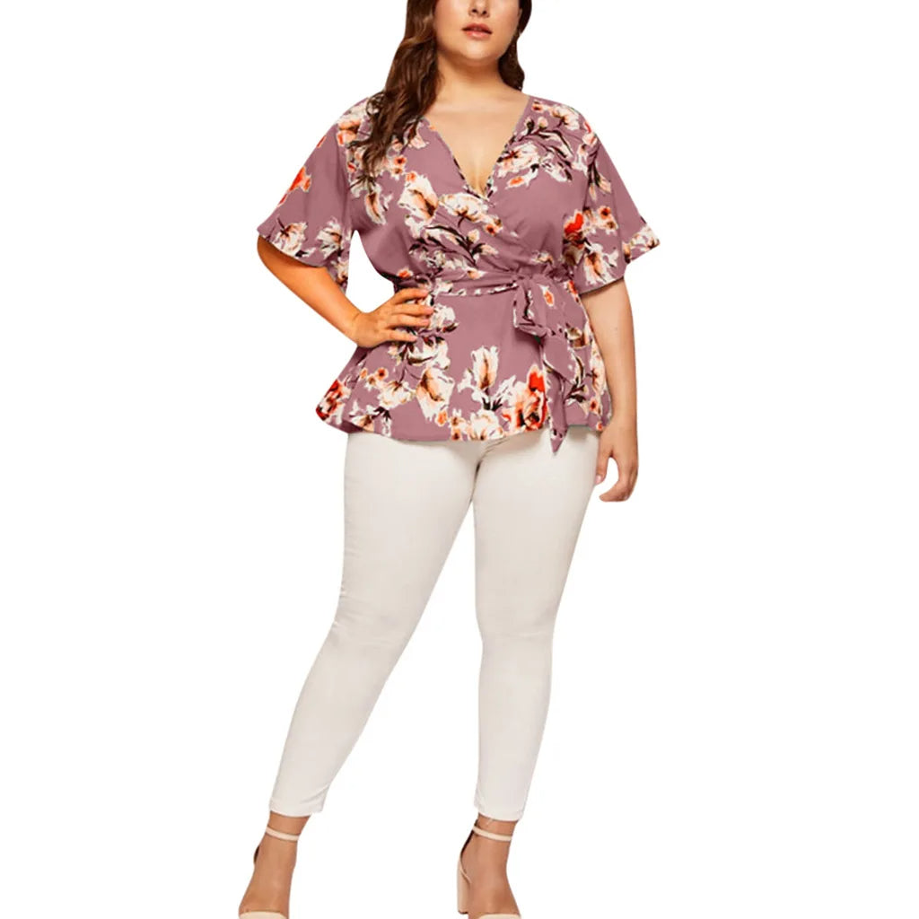 Vardi Dante™ Rubia Plus Size Blouse | Trendy & Comfortabel