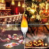 USB LED FLAME EFFECT LAMP - 9W SIMULATED FLAME BULB