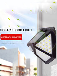 MULTIFUNCTIONELE SOLAR LAMP - WATERDICHTE LED TUINVERLICHTING MET BEWEGINGSSENSOR
