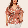 Vardi Dante™ Rubia Plus Size Blouse | Trendy & Comfortabel