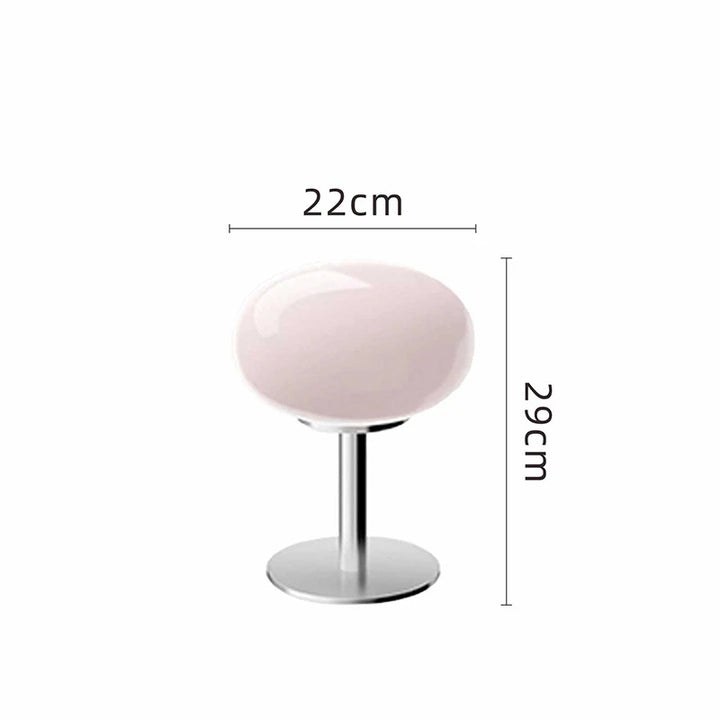 DESIGNER GLAS TAFELLAMP - SFEERVOLLE LED LAMP VOOR SLAAPKAMER EN STUDIE