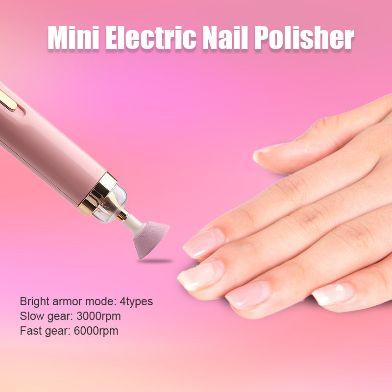 5-IN-1 ELEKTRISCH NAGEL POLIJSTAPPARAAT – DRAAGBARE MANICURE TOOL MET LICHT