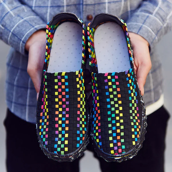 Gerecyclede Dames Comfort Sneakers met Memory Foam - Eliana