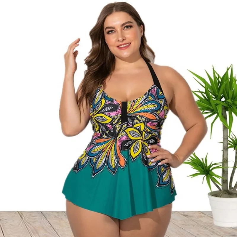 Vardi Dante™ Stella Plus Size Tankini | Stijlvol & Comfortabel