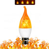 USB LED FLAME EFFECT LAMP - 9W SIMULATED FLAME BULB