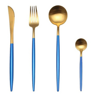 24-Delig RVS Goud-Zilver Luxe Bestek - RoyalGlow