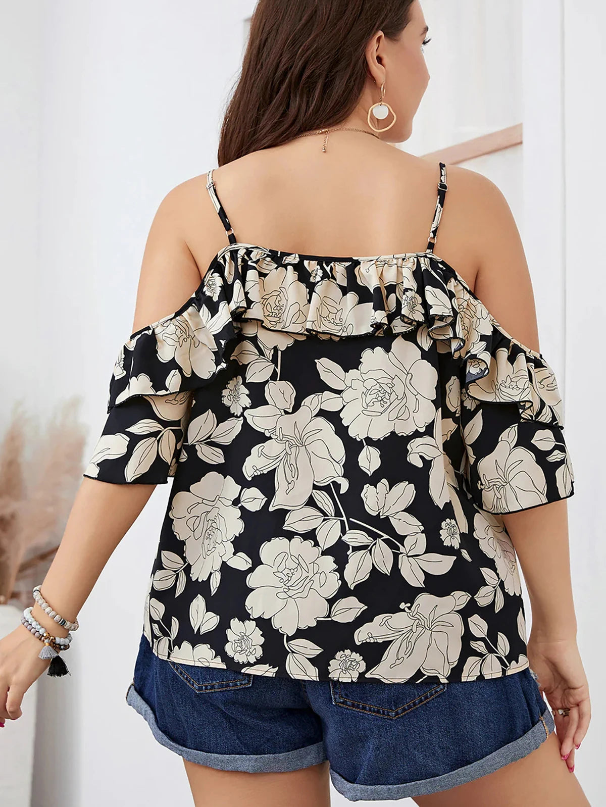 Vardi Dante™ Karla Plus Size Blouse | Casual & Stijlvol