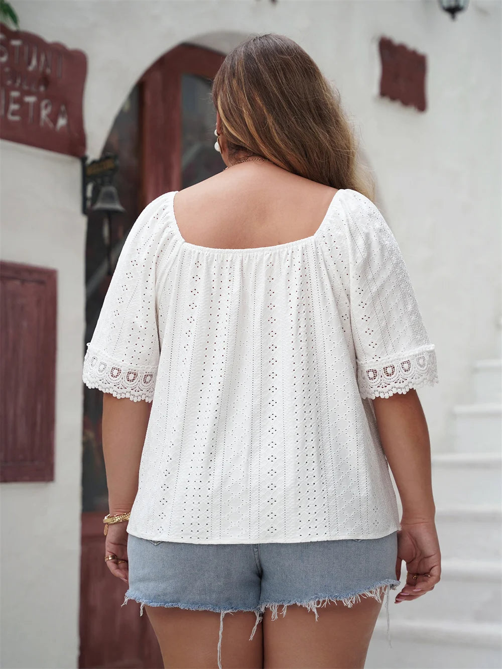 Vardi Dante™ Rachelle Plus Size Blouse | Luchtig & Stijlvol