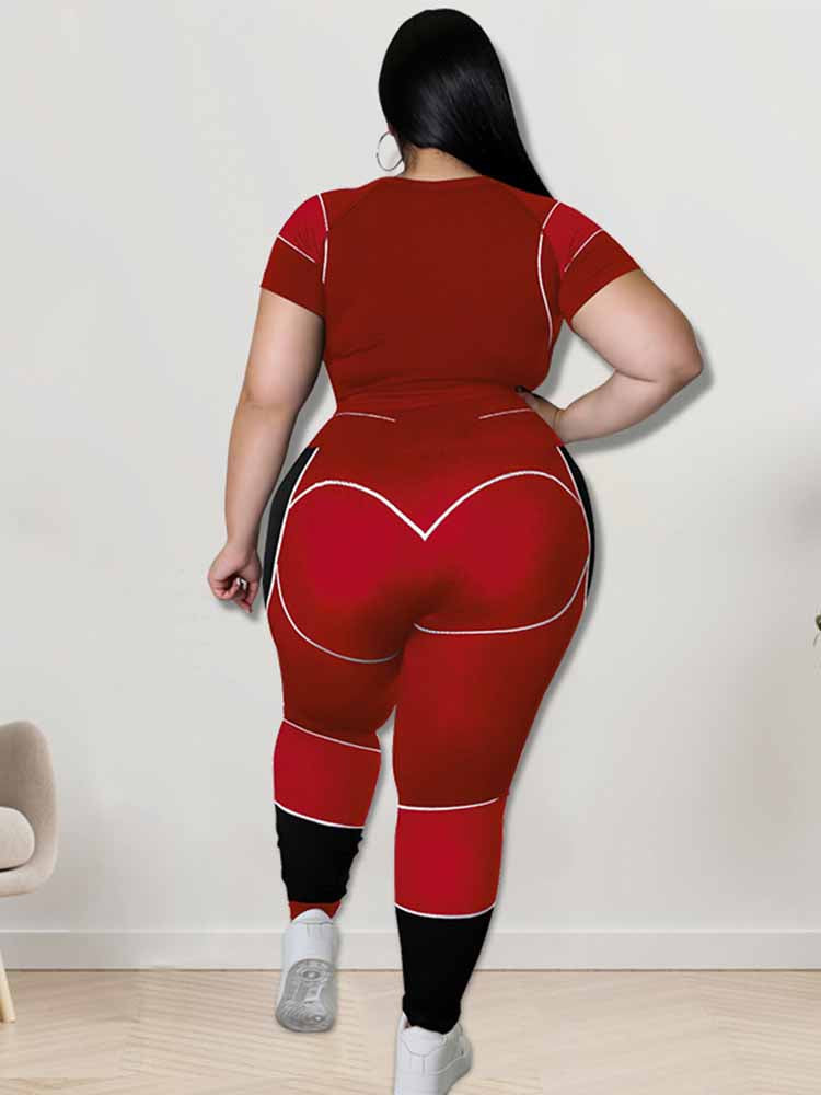 Vardi Dante™ Alessandra Plus Size Sportset | Sportief & Stijlvol