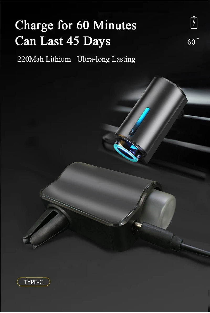 ELEKTRISCHE AROMA DIFFUSER - LUCHTVERFRISSER VOOR AUTO - USB LUCHTBEVOCHTIGER