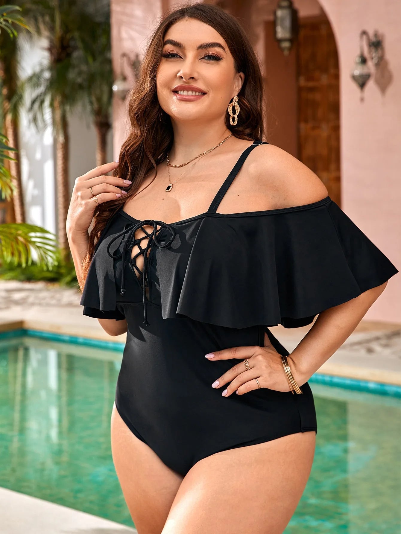 Vardi Dante™ Amanda Plus Size Badpak | Stijlvol & Flatterend