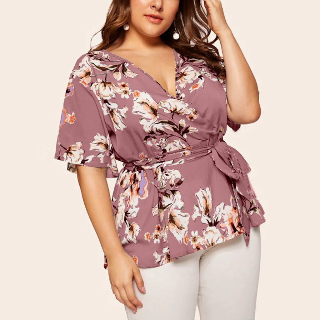 Vardi Dante™ Rubia Plus Size Blouse | Trendy & Comfortabel