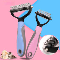 Dubbelzijdige Ontharing Kam voor Huisdieren - SmoothGroom