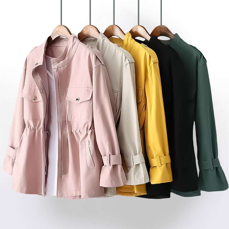 Korte Dames Trenchcoat – Clarisse
