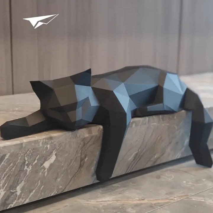 Modern Kattenbeeldje - Luna