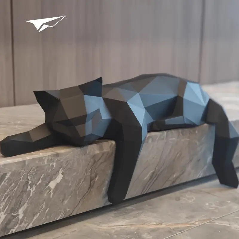 Modern Kattenbeeldje - Luna