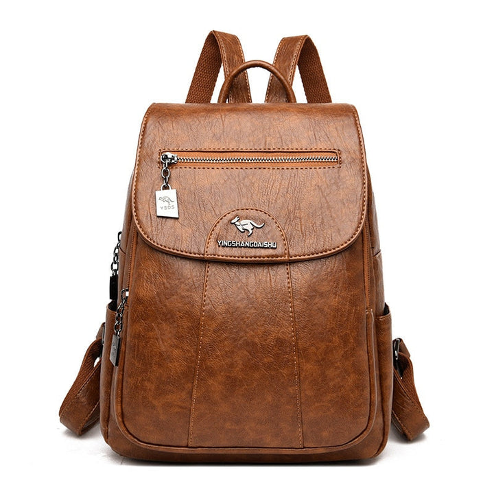 Luxe Leren Dames Rugtas - Isolde