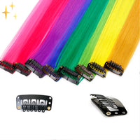 Clip-in Regenboog Hair Extensions – Ruby